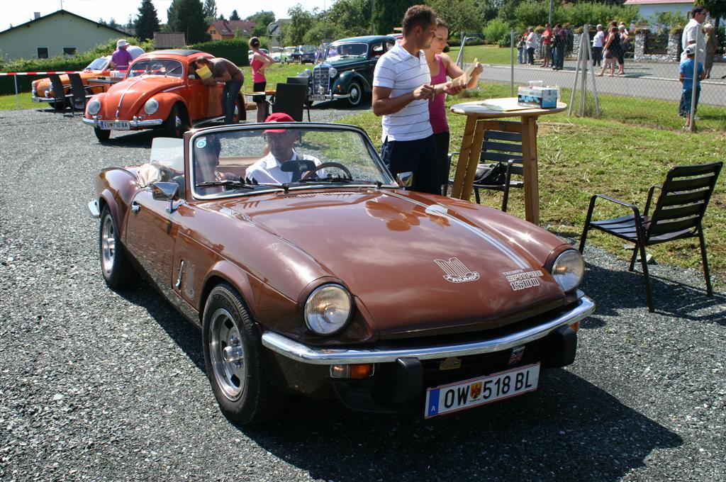 2010-08-08 Oldtimertreffen beim Clubkollegen Kranz